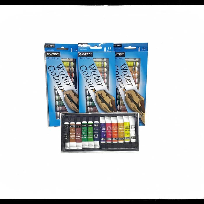 

V-Tec Watercolor 12 Colours Set