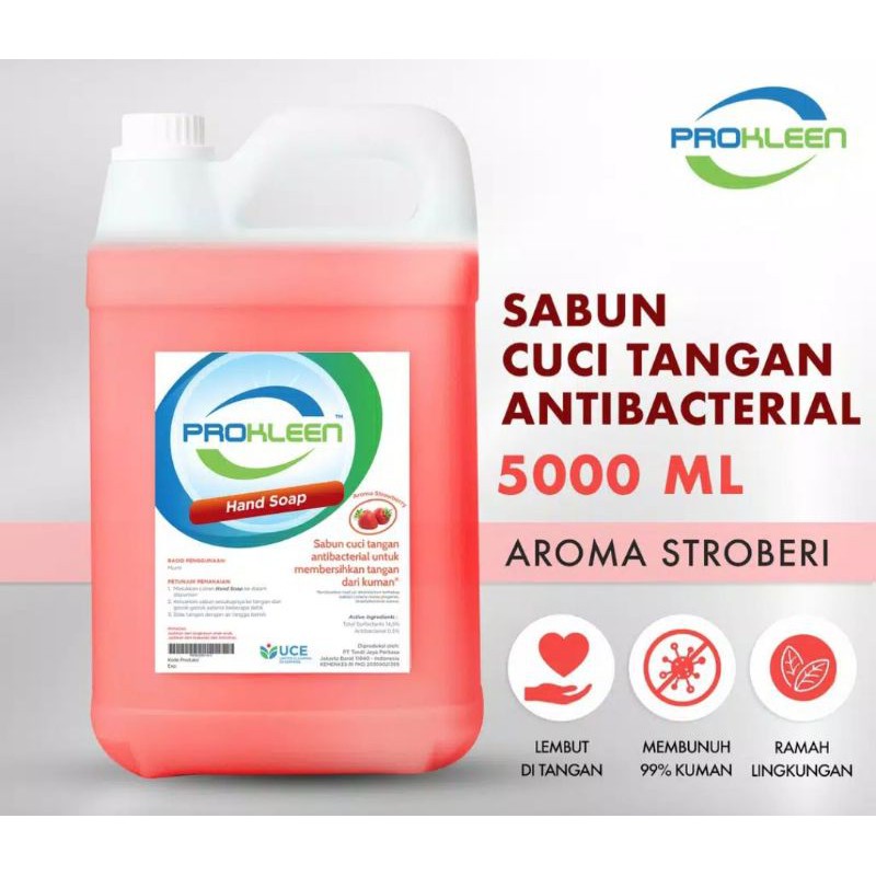 Sabun Cuci Tangan HAND SOAP PROKLEEN 5 Liter