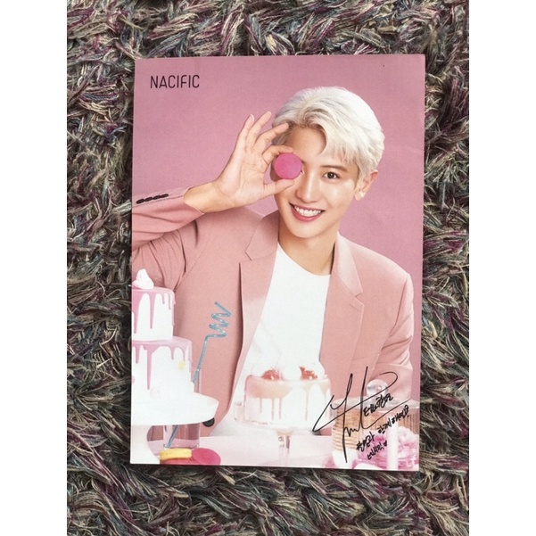 POSCARD CHANYEOL EXO X NACIFIC