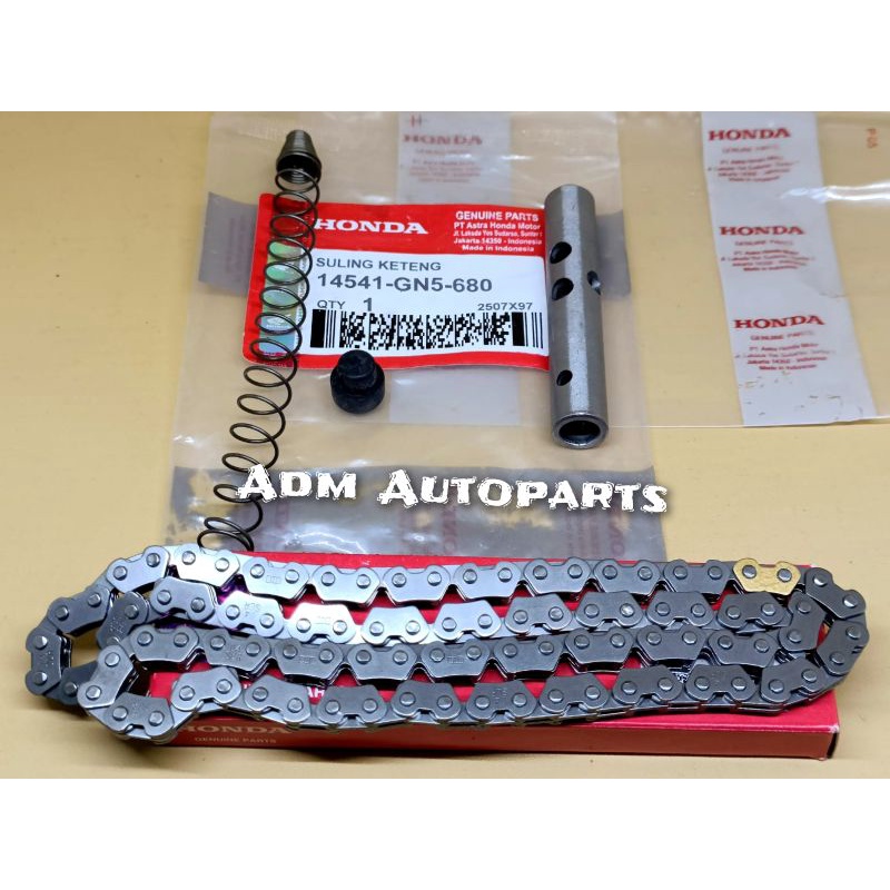 Rantai keteng KYZ+Suling Setelah Keteng Honda Supra x125 helm in fi Supra x125 fi New Ori