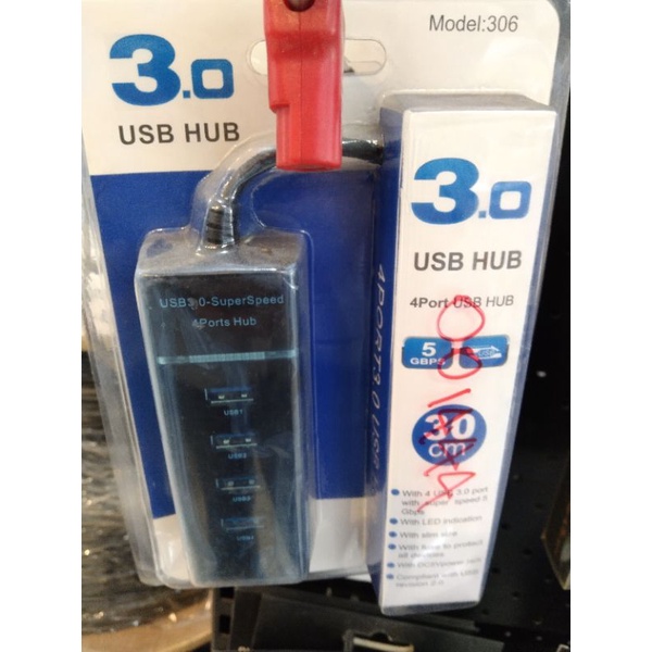 USB HUB 4 PORT USB 3.0 SUPER SPEED MURAH BERKUALITAS