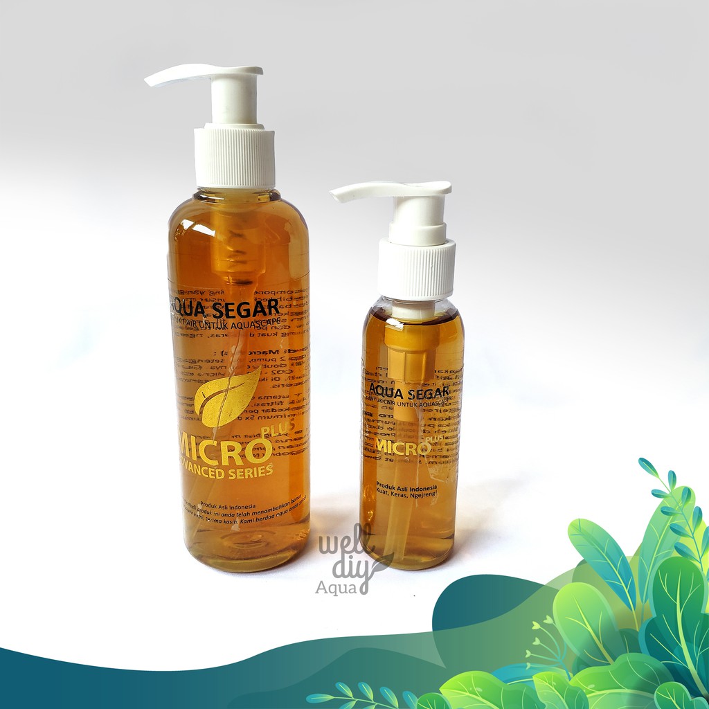 Pupuk Cair Aquascape Aquasegar - Micro Plus 100ml &amp; 250ml