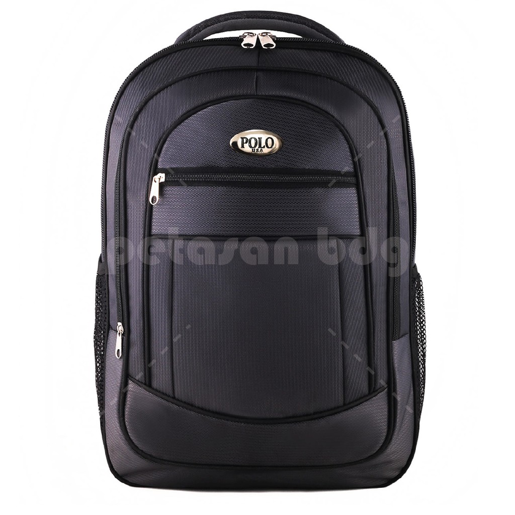 PTS -Polo USA - Chameleon Laptop Backpack - Grey CG02 + Raincover