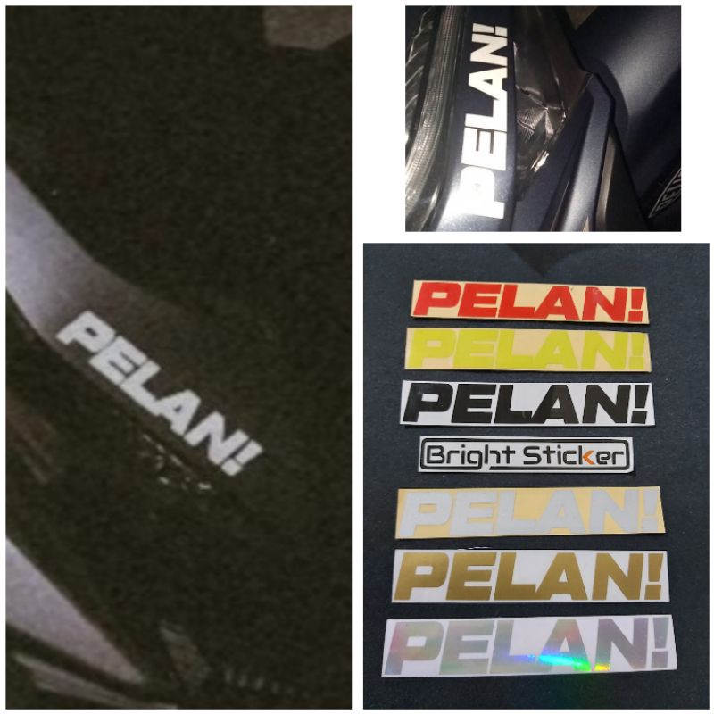 STICKER PELAN CUTTING