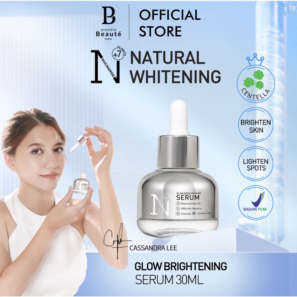 Premiere Beaute Niacinamide Centella Serum Luminous White Glow Brightening Serum 30ml