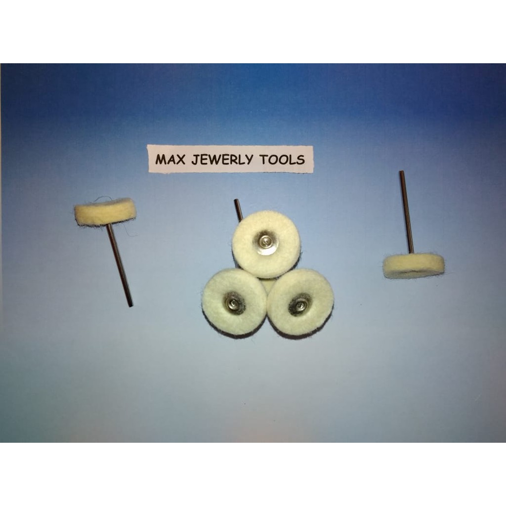 Mata Bor Kain / Mata Tuner Kain / Mini Drill Poles PUTIH