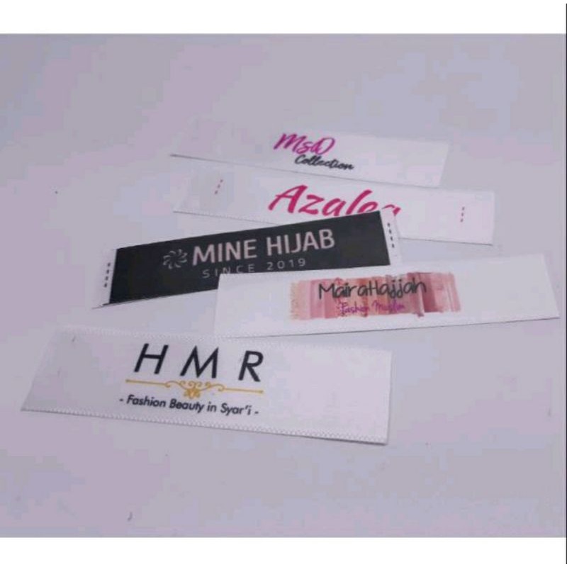 LEBIH TEBAL - Label Printing - satin premium, satin damask, satin tebal