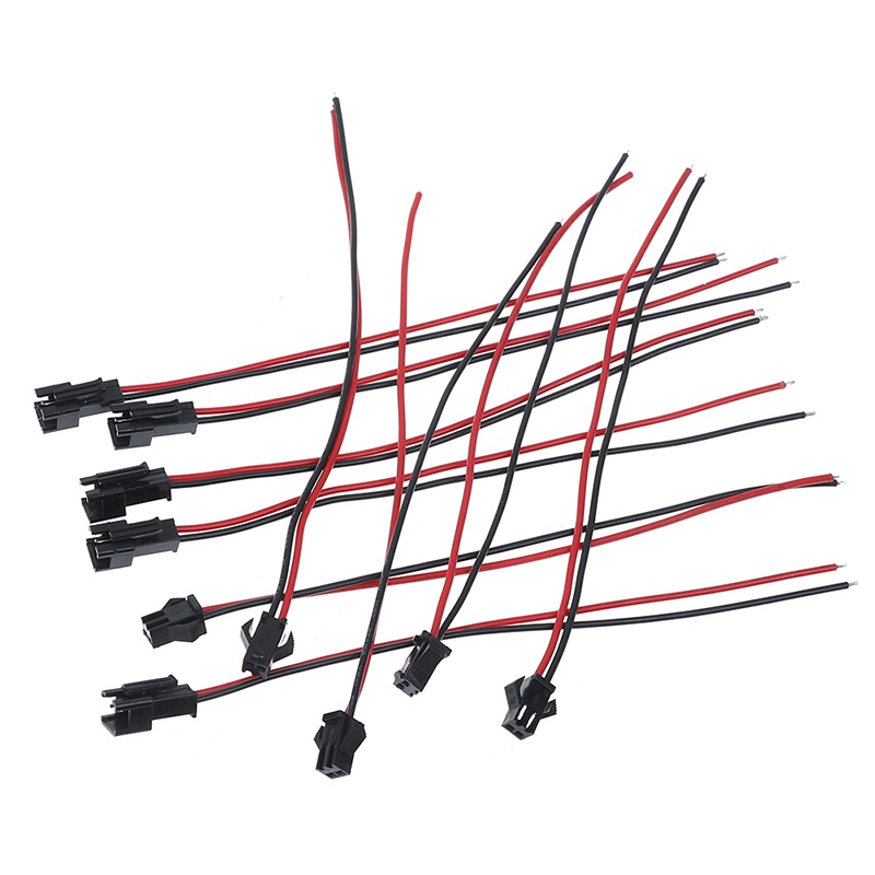 （✔✔❤10pcs Konektor Kabel JST SM 2 Pin male to female Panjang 15cm