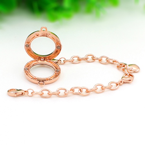 Hu Hu Hu Hu Hu Alat Bantu Pasang Kacamata♡ Gelang Tangan Magnetik 25mm Aksen Berlian Imitasi Untuk Wanita Charms