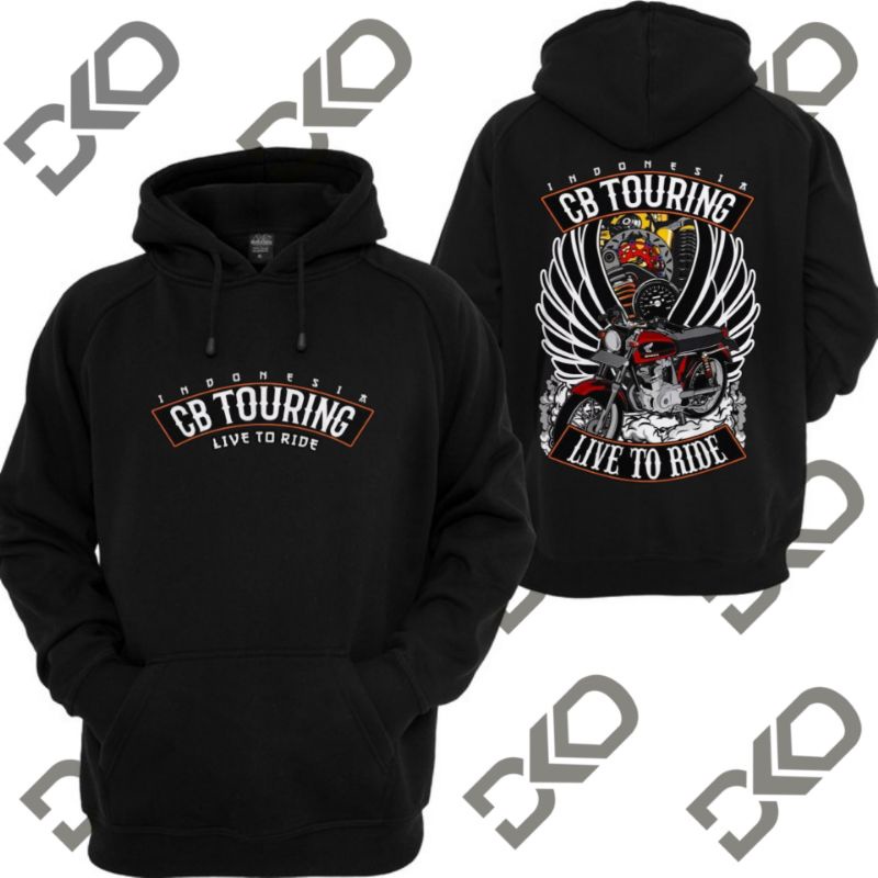 JAKET HOODIE HONDA CB TOURING