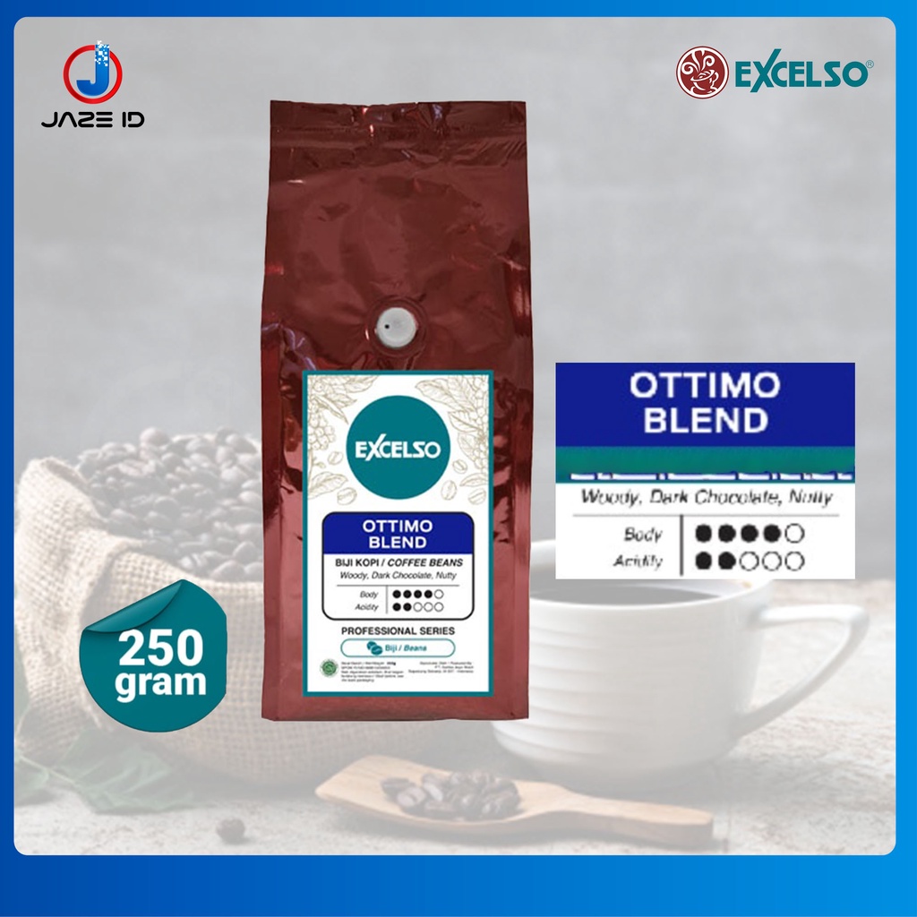 

Excelso Gold Bean Coffee Kopi Biji 250 gram