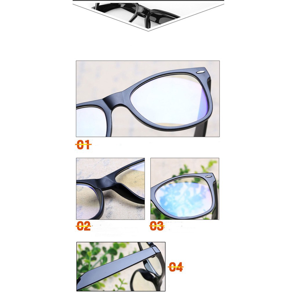 Kacamata Anti Radiasi Model Retro Layar Monitor Komputer Smartphone TV Anti Blue Light Glasses