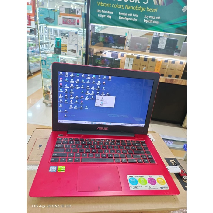 [Laptop / Notebook] Laptop Second Asus Gaming A456U Intel Core I5 Ram 4Gb Vga 2Gb Mulus Laptop Bekas