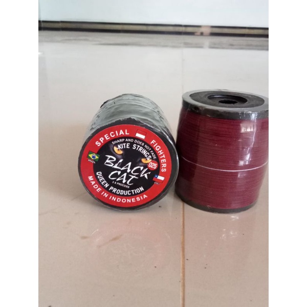 #Senar Gelasan layangan Tarik Ulur BLACK CAT