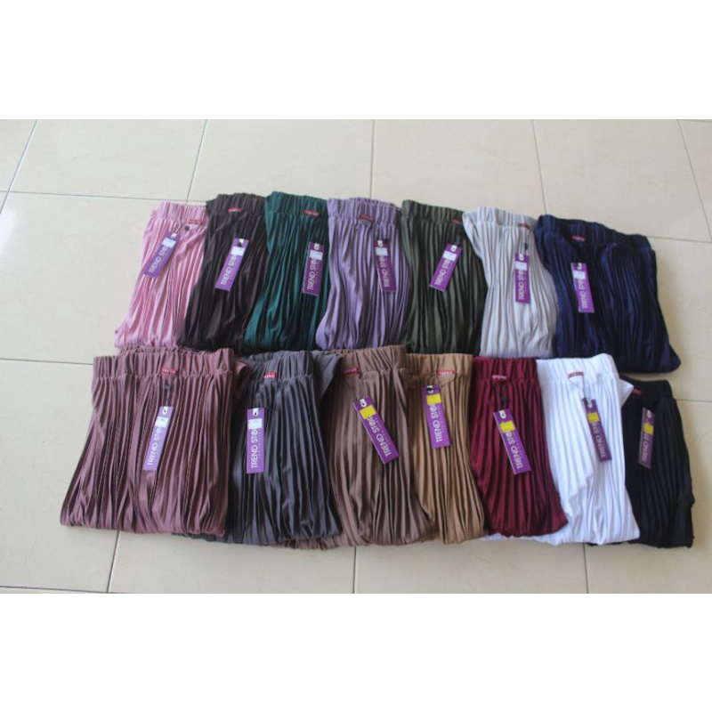 Rok Plisket Payung Jumbo Trend Story Premium Original