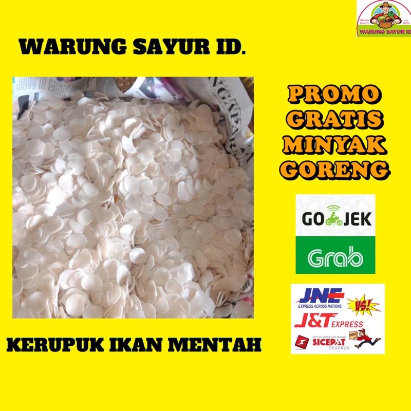 

KERUPUK IKAN MENTAH 250 GRAM