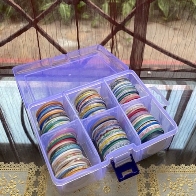 

100 roll washi tape with box
