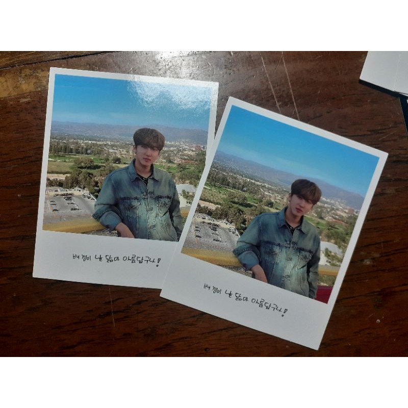 POLAROID CHANGBIN GO LIVE SKZ