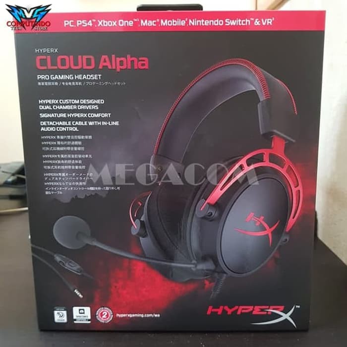 Headset Kingston HyperX Cloud Alpha Gaming Headset