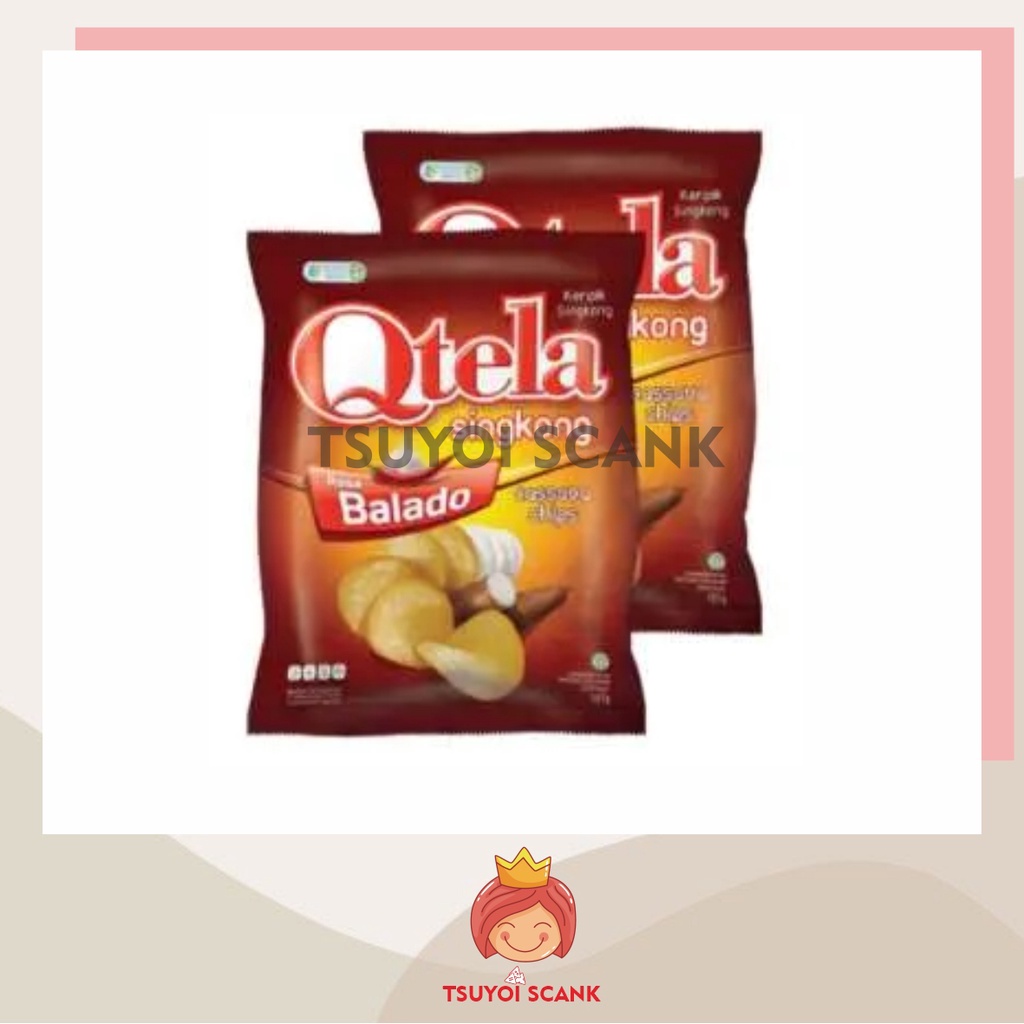 

Qtela Singkong Rasa Barbeque 23Gr - Qtella BBQ