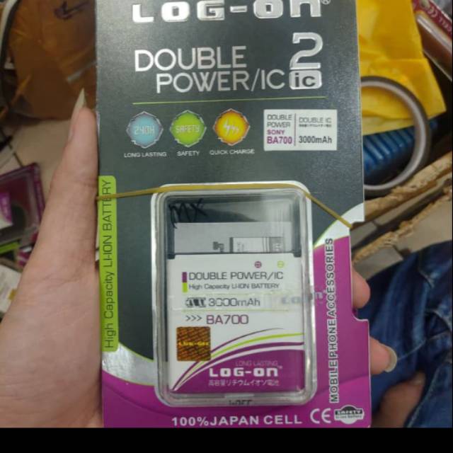 Baterai Battery SONY BA700 Log-On