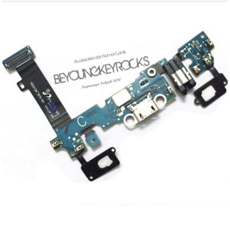 Flexible Charger & Handsfree Samsung A7 SM A710 (A7 2016) Original