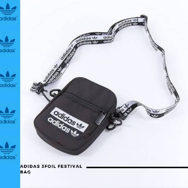 Adidas trefoils festival bags