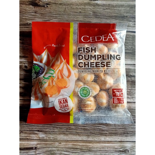 

Cedea dumpling ikan isi KEJU 500 gram