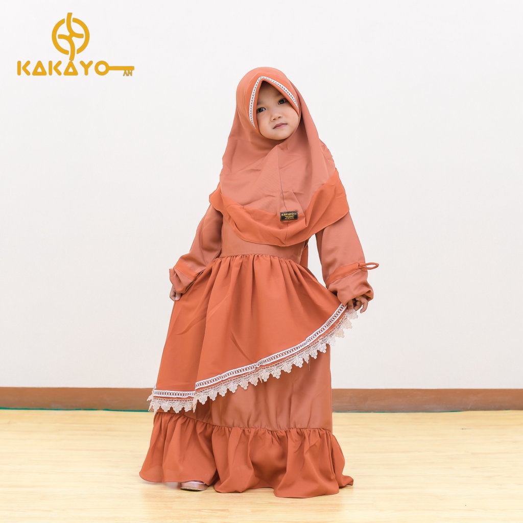 Gamis Anak Perempuan/Gamis Muslim Anak Perempuan/Gamis Anak/Gamis Muslim/Gamis Kakayo