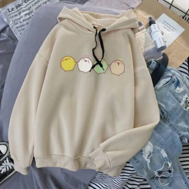 HOODIE LITTLE BABY DUCK / HOODIE WANITA TEBAL