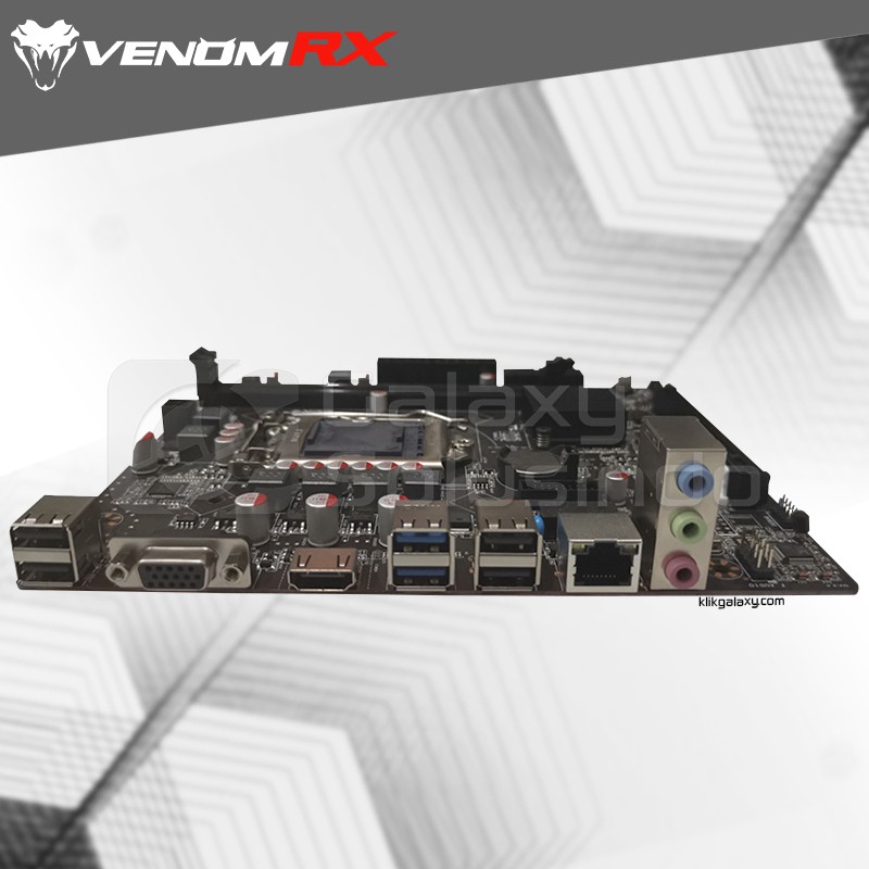 VenomRX Intel H110 (LGA1151, Intel H110, DDR4) Micro ATX Mainboard