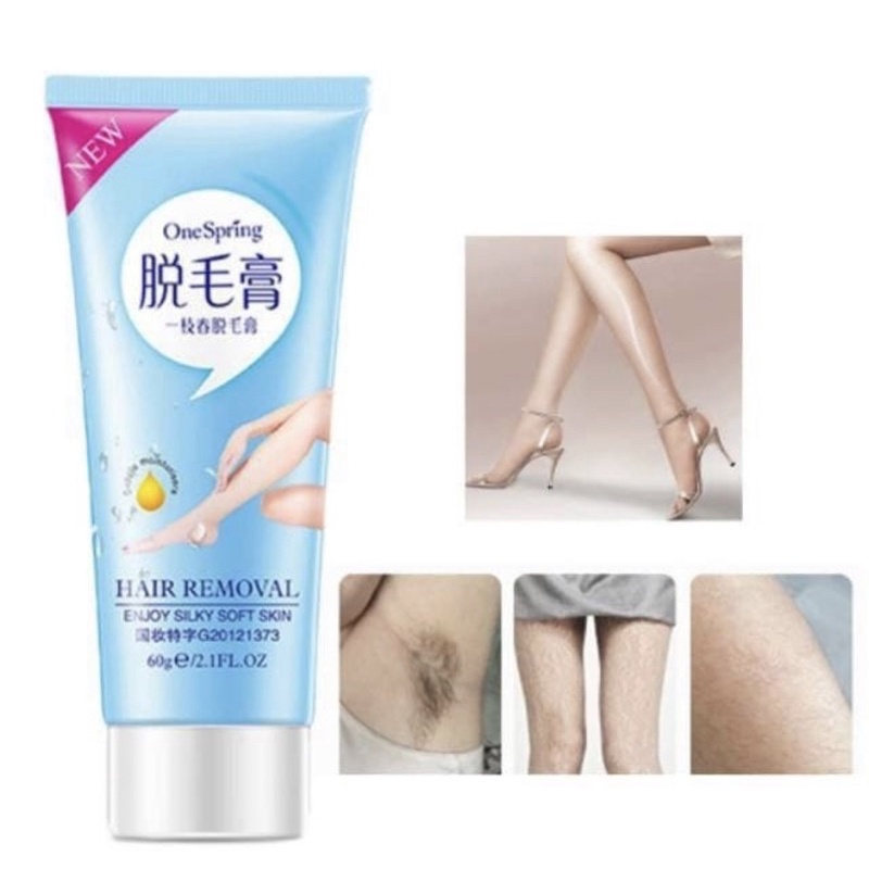 ONE SPRING HAIR REMOVAL CREAM