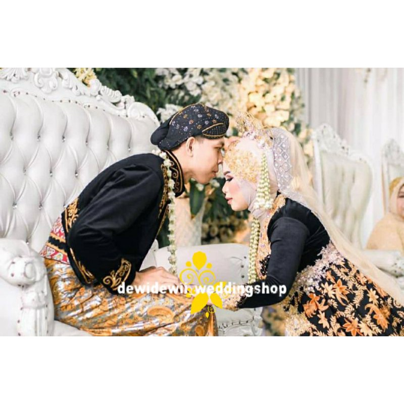 Blangkon Payet/ Blangkon Pengantin Payet (ModeL Jogja/ Solo)