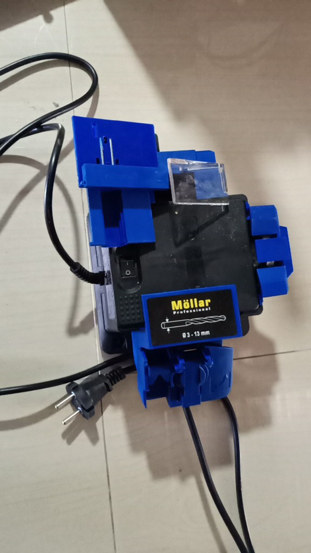 Mollar Mesin Pengasah Asah 3 In 1 Mata Bor - Pisau - Chisel Sharpener