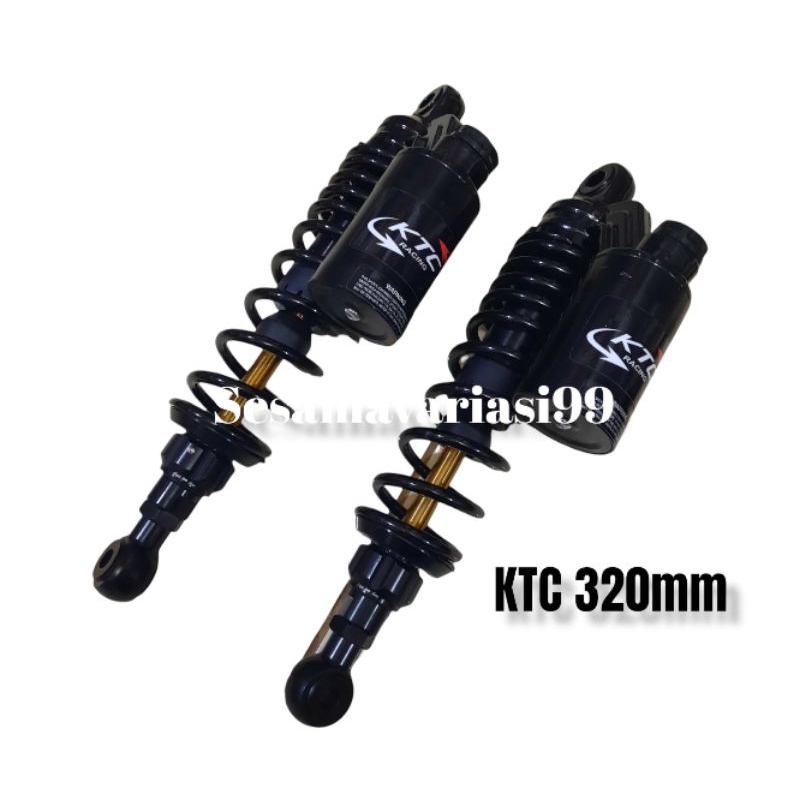 Shockbreaker copy ktc full black double tabung 320mm bebek nmax rx king shogun dll