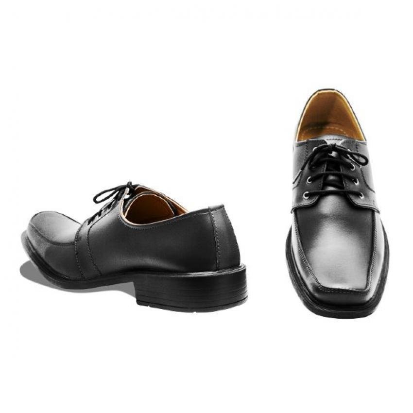 S. van Decka TK019 Sepatu Pria Formal- Hitam