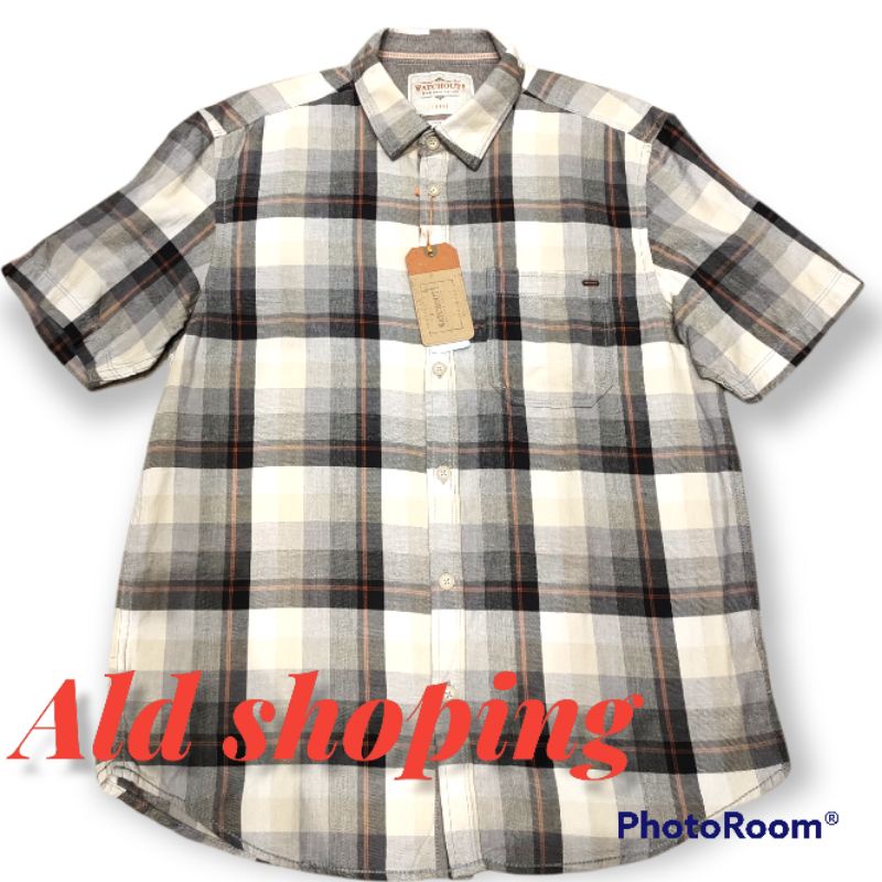 WATCHOUT CASUAL kemeja pria original