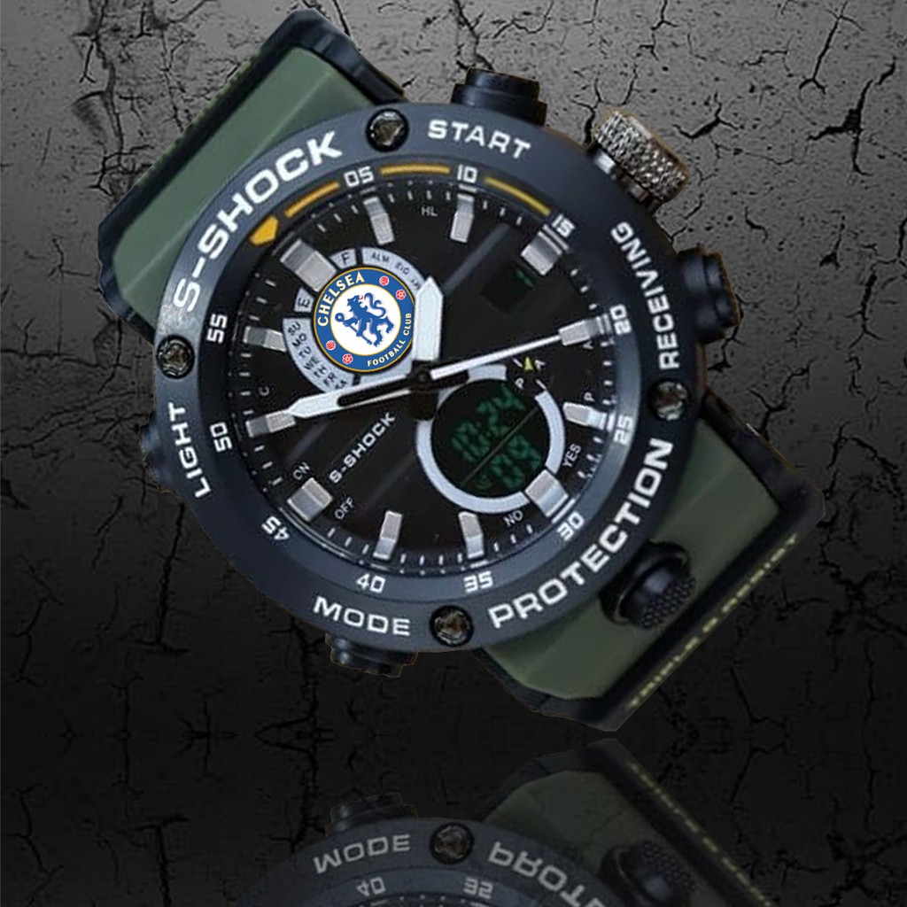 (WATER RESIST) Jam Tangan THE BLUES CHELSEA DT - EXCLUSIVE