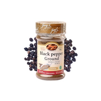 

Jay’s Black Pepper Ground 55gr – Jays Merica / Lada Hitam Bubuk