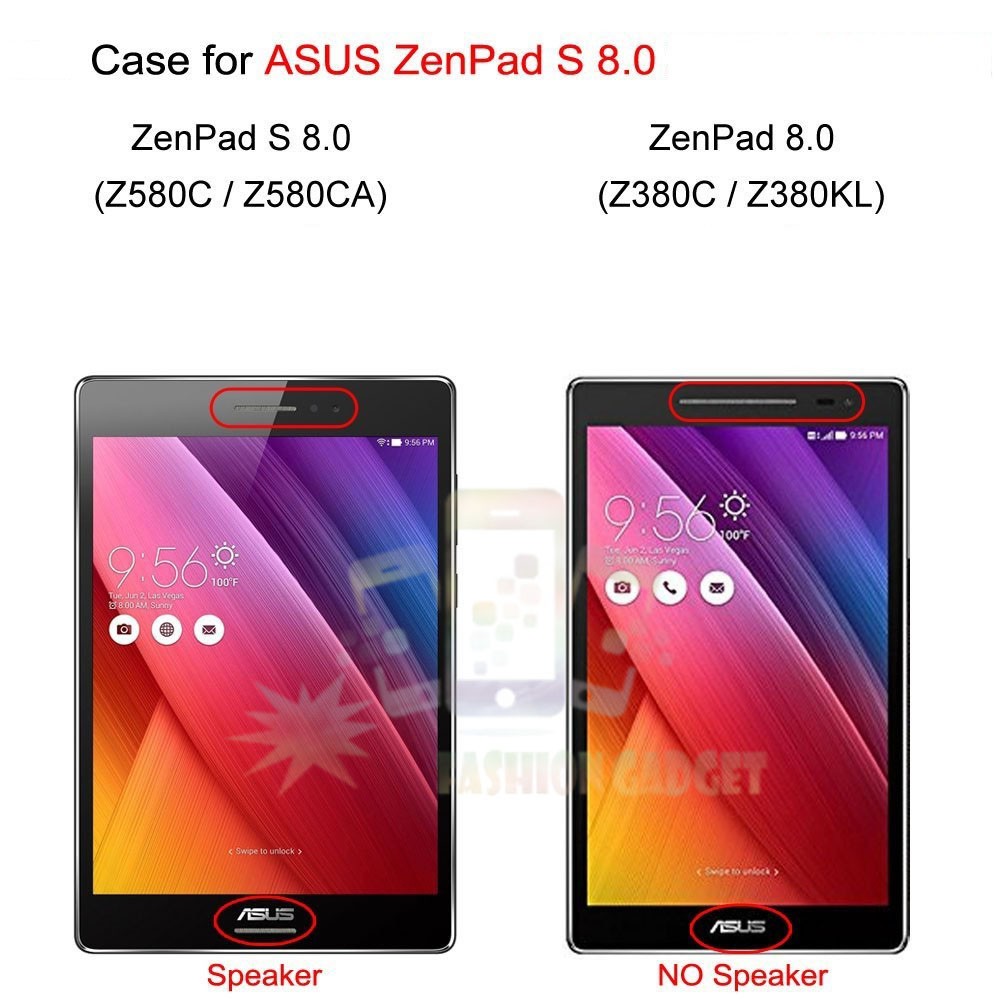 Softshell Asus Zenpad Z380CG / Flip Cover Softcase Zenpad Z380C / Z380 / Z380KL / Jelly Case / Casing / Flipcase / Leather Case / Sarung Tablet