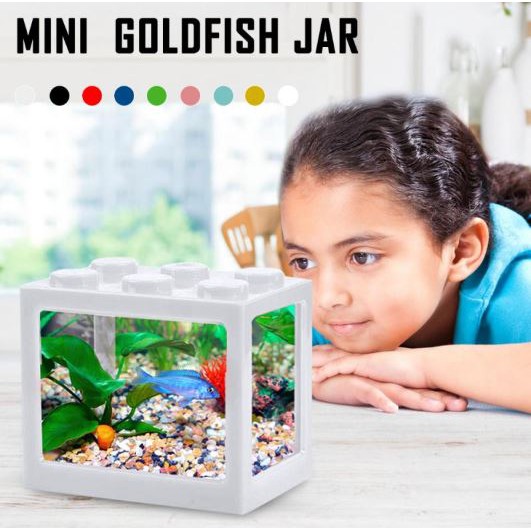 Akuarium Lego Ikan Cupang Akrilik Aquarium Mini Acrylic