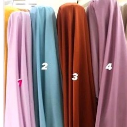 Saten maxmara/Bahan maxmara polos/maron