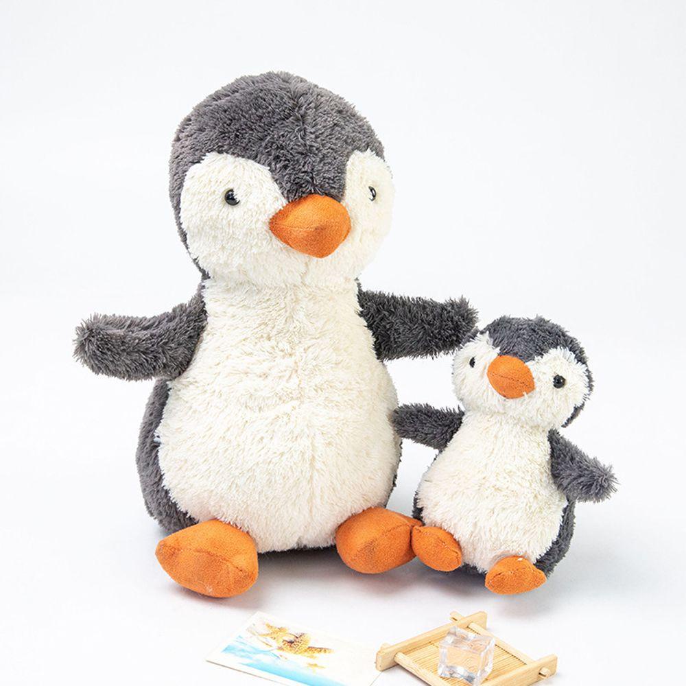 Lanfy Pinguin Mainan Mewah Hadiah Ulang Tahun Kawaii Lucu Lembut Mainan Boneka Pinguin Permukaan Halus Menenangkan Boneka Dekorasi Kamar Boneka Hewan