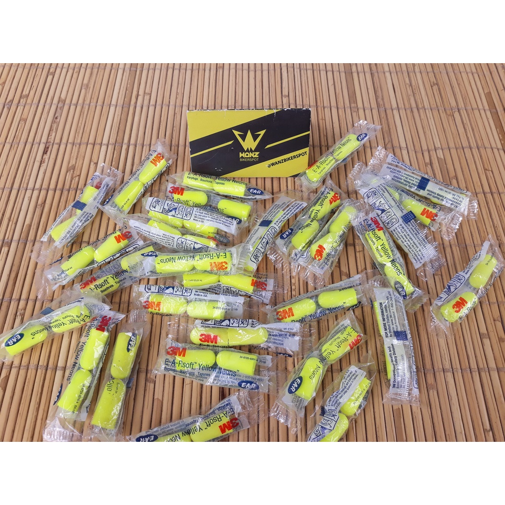 Pelindung telinga / Ear Plug 3M / Pelindung Telinga / Busa Pelindung Telinga / 3M Ear Plug