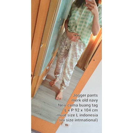 celana jogger wanita / jogger pants wanita size XL / celana big size