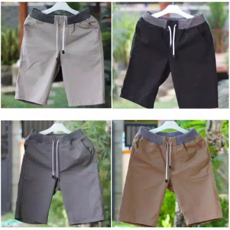 CELANA PENDEK MODEL CHINOS DEWASA TERMURAH BRRKUALITAS UKUR ALLSIZE M L XL