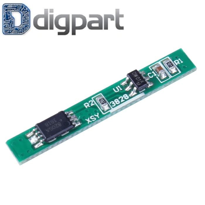 BMS 1S 3.7V 2.5A Lithium Battery Protection Board PCM PCB Polymer