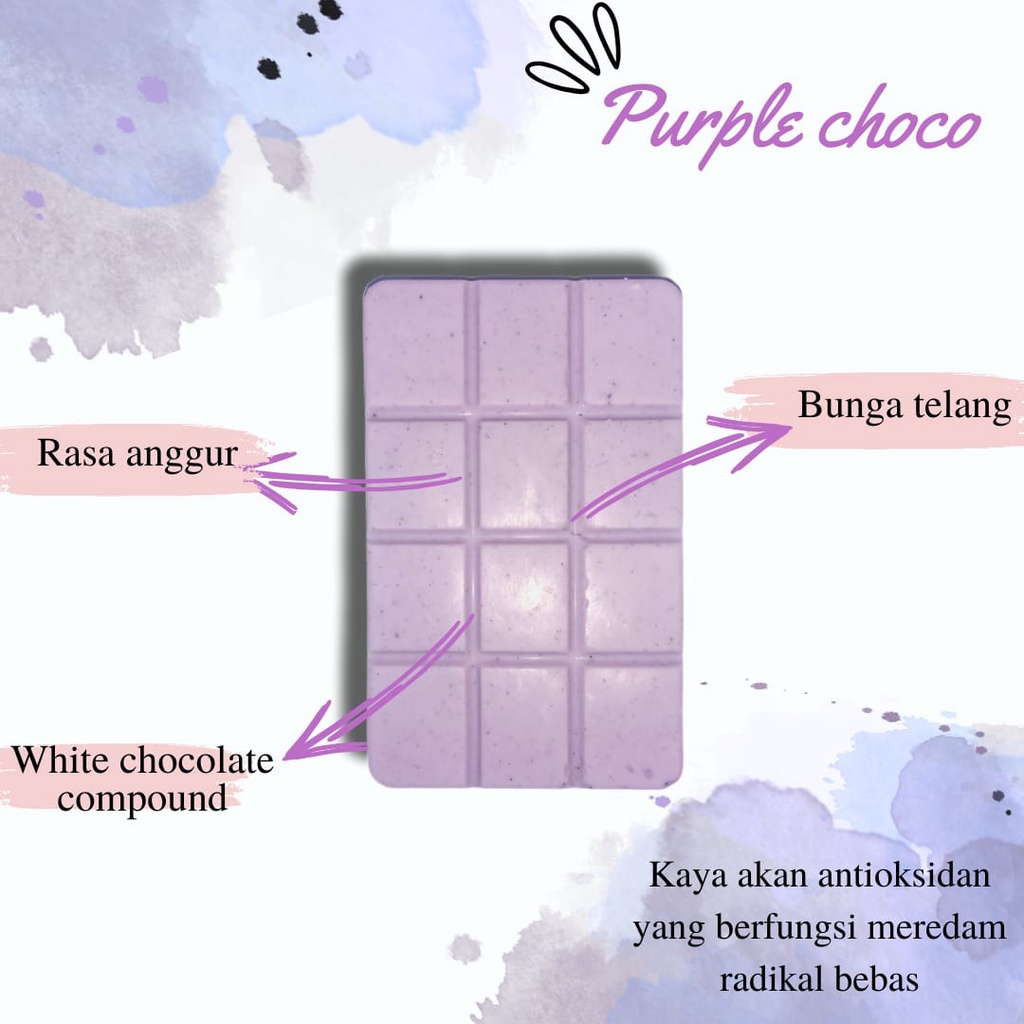 

Cokelat telang "Purple Choco