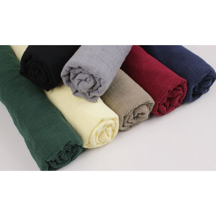 Solid Linen Cloth - Kain Linen Polos Impor 60x50cm G02