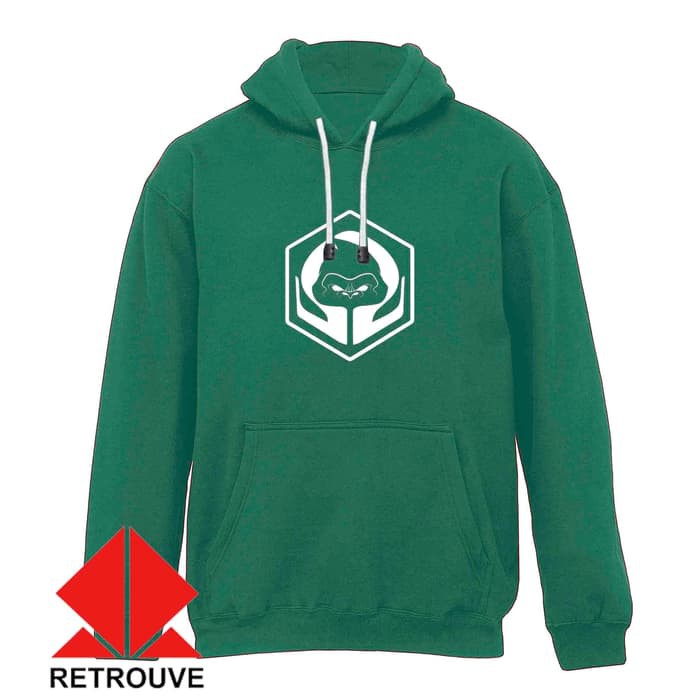 Hoodie Hexohm Hexzoo - Hijau